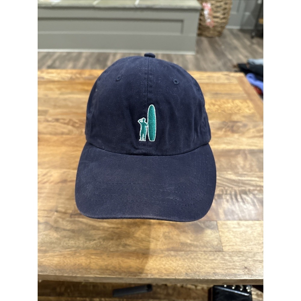 Johnnie-O Navy Blue Surfer Logo Baseball Cap - Stylish and Comfortable Hat